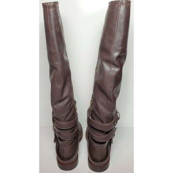 PRIMADONNA COLLECTION WMN'S Sized EURO BUCKLE BOOT LEATHER NEW PR146B-01A ECP - Picture 6 of 12